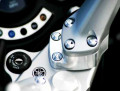 Rehausseur de Guidon (25mm plus haut + 44mm vers l'arrière) pour Yamaha FJR1300 (jusqu'à 2005)