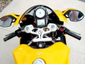 Rehausseur de Guidon (38mm plus haut + 13mm vers l'arrière + 10mm plus large) pour Ducati Superbike 2003->2006 ( 749 / 999 )