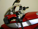 Rehausseur de Guidon (32mm plus haut + 19mm vers l'arrière + 25mm plus large) pour BMW R1200S